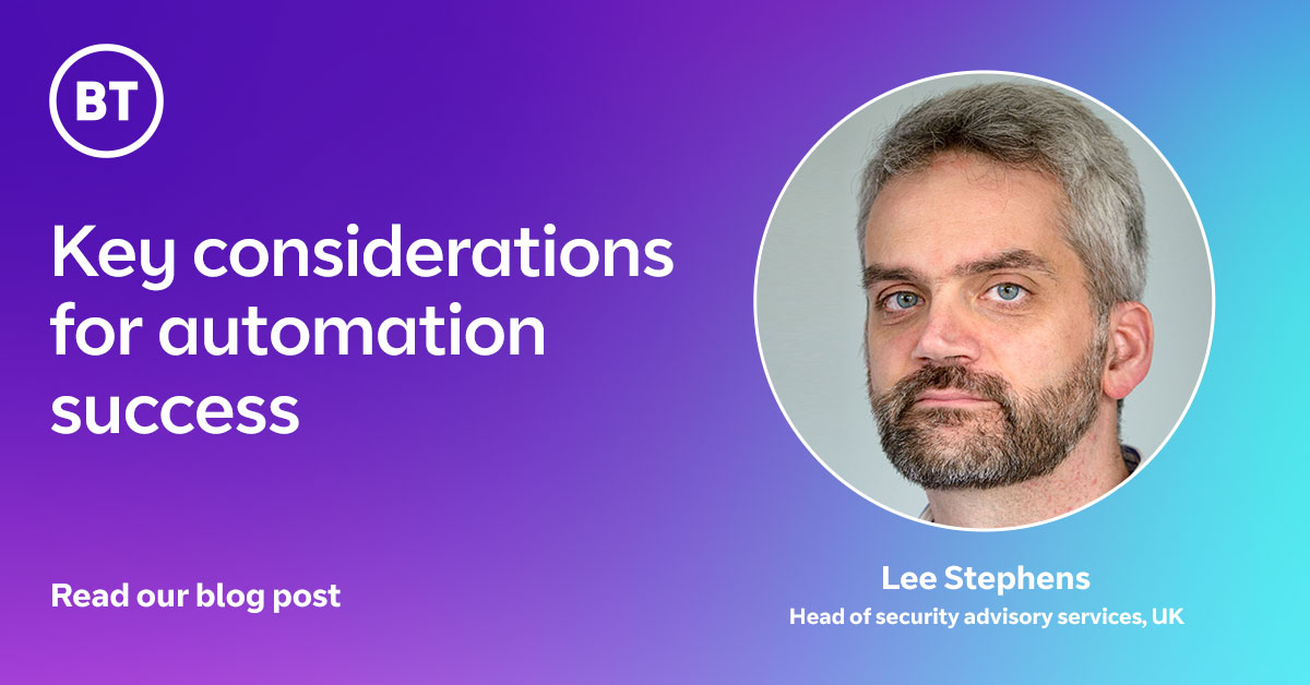 The Importance of Security Automation BT