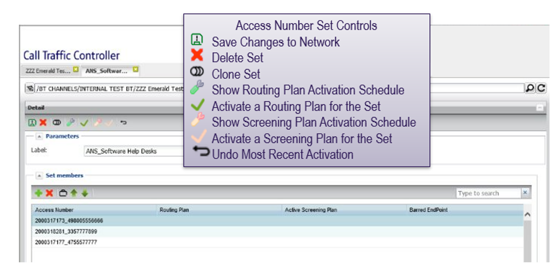 an image of the settings available in a meeting